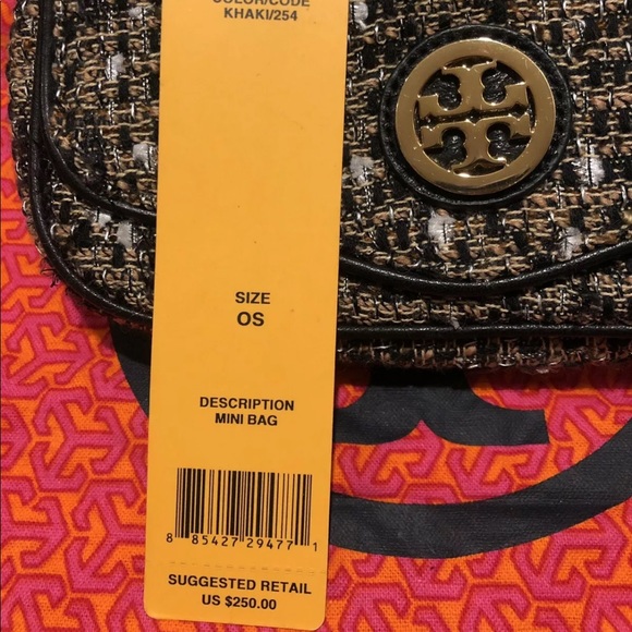 SOLD✅ TORY BURCH $250 Tory chain shoulder Mini bag - Picture 8 of 10